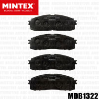 ผ้าเบรก หลัง (brake pad) TOYOTA Crown MS123, MS125 ปี 1987 - 1993, MS130 ปี 1994