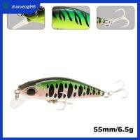 ZHANXENG498 หลากสี Tackle มีประโยชน์ เหยื่อปลอม ล่อหล่อยาว SinKing Minnow เหยื่อ Minnow Lures เบ็ดตกปลา