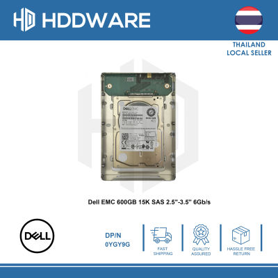Dell EMC 600GB 15K SAS 2.5"-3.5 6Gb/s HDD Hard Drive // 0YGY9G // AL14SXL60EN