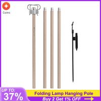 【LZ】✈  Shinetrip Lanterna Stand Portátil Folding Lâmpada Pendurado Rod Liga de alumínio Light Holder para Outdoor Camping Piquenique Pesca BBQ