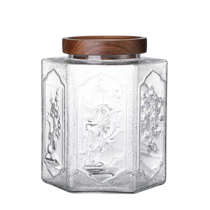 hotx-dt-hammered-glass-jars-lid-food-storage-bottle-sealed-and-lids-jar