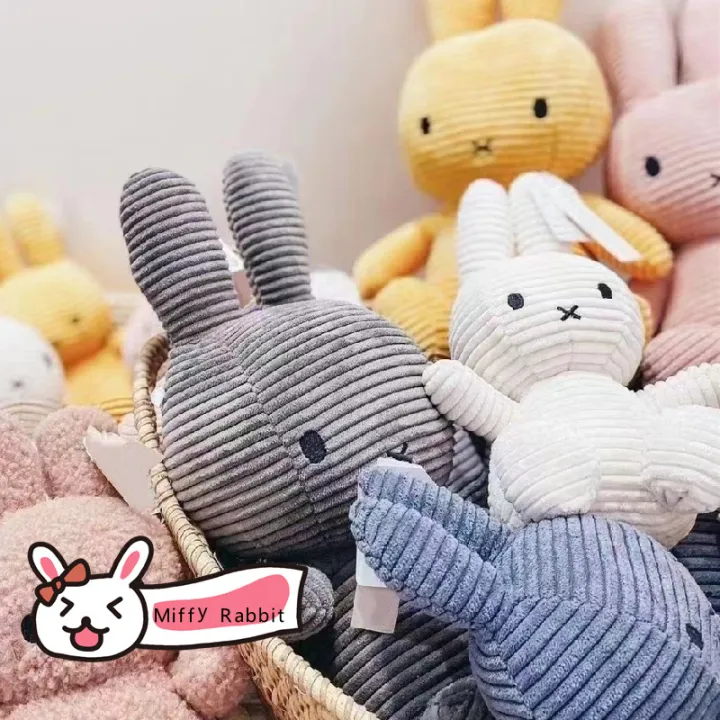 Miffy Cute Soft Rabbit 33cm Plush Doll Birthday Gift 米菲兔毛绒玩具公仔宝宝睡觉抱枕安抚玩偶女生情人节礼物 Lazada