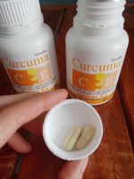 Aor88 ขมิ้นชัน แคปซูล เคอร์คิวมา ซี-อี กิฟฟารีน curcuma C E giffarine 60 แคปซูล ขมิ้น วิตามิน อี ซี vitamin E C อาหารเสริม 60 capsule curcuma กิฟฟารีนของแท้