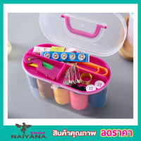 Sewing box sewing kit 10 sets อุปกรณ์เย็บผ้า ชุดเข็มเย็บผ้ากล่องเข็มด้าย ชุดเข็มกับด้าย เข็มเย็บผ้า เครื่องมือเข็มเย็บผ้าและชุดด้าย