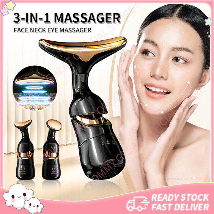 3 in1 electric massage introducer Massager essence face cream