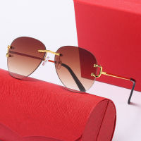 2021 Gradient Men Carter Wire C Designer Diamond Cut Sun Glasses Shades For Women Mens nd Luxury Vintage Eyewear Zonnebril