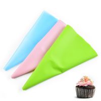 【hot】 Squeeze bag Baking Silk deck diy Reusable Silicone Icing Piping Pastry supplies ！