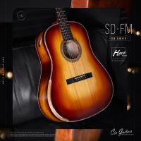 Maestro SD-FM SB AWHX I  Slope Shoulder Dreadnought (Adirondack Spruce / Flamed Maple)