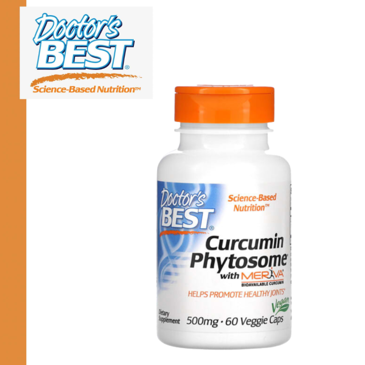 Doctor Best Ph Doctor's Best, Curcumin Phytosome with Meriva, 500 mg