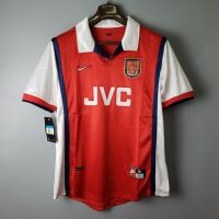 98/99 Arsenal Home Jersey Football Retro Soccer Shirt S-XXL