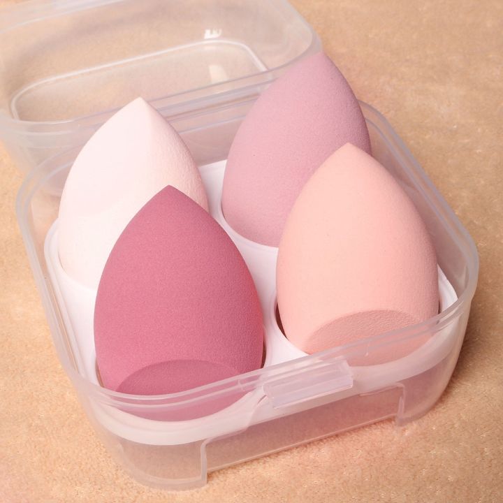 cw-4pcs-makeup-sponge-set-puff-blender-bulk-beuty-tools-accessories-make-up-pack-wholesale