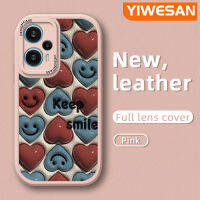 YIWESAN เคสสำหรับ F5 POCO เคสลายการ์ตูนน่ารัก3D น่ารักดีไซน์ใหม่ลูกกวาดแฟชั่นฝาหลังเคสใส่โทรศัพท์หนังซิลิโคนนิ่มฝาครอบเลนส์เคสป้องกันกล้อง