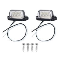 Number Plate Lights Led License Plate Light Rear Universal 12v 24v For Car Trailer Vehicle Truck Ute Van Caravan Lorry Boat