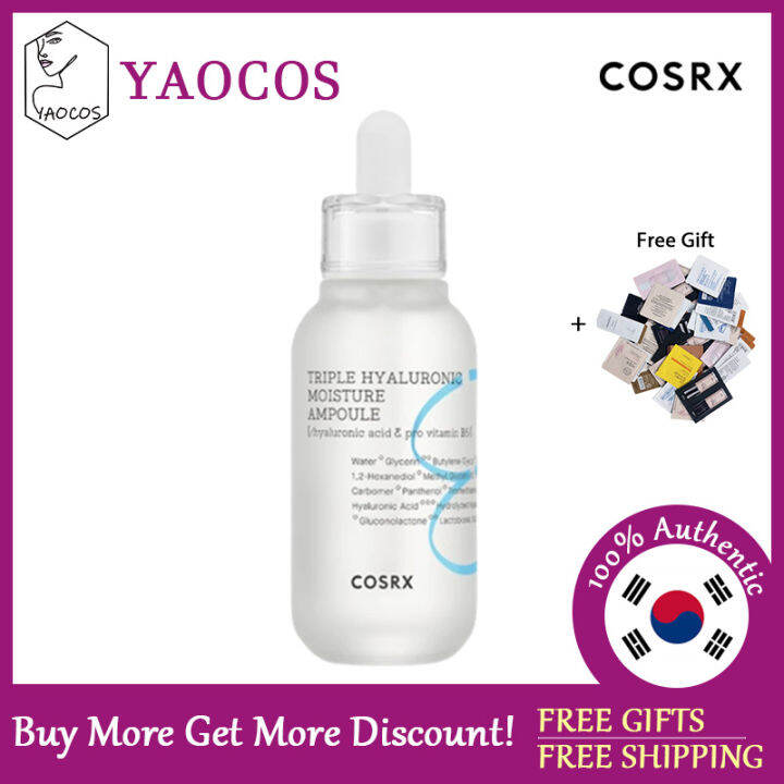 [COSRX] Hydrium Triple Hyaluronic Moisture Ampoule 40ml Lazada Indonesia