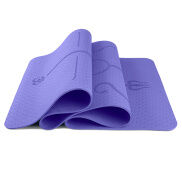 Thảm Tập Yoga Định Tuyến TPE Cao Cấp Chính Hãng Bicky + Túi Đựng Thảm Tập
