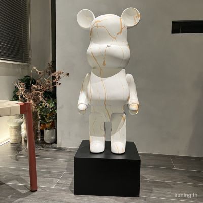 ۵⇣Bearbrick กระปุกออมสิน รูปหมีโหด ขนาดใหญ่ สําหรับตกแต่งบ้าน ห้องนั่งเล่น ตู้ทีวี F BY5G