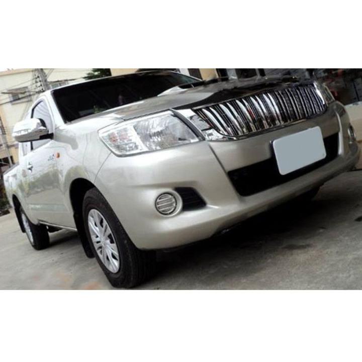 vigo-กระจังหน้ารถ-หน้ากระจัง-hilux-vigo-champ-2012-2013-2014-2015-ทรงprado-สีโครเมียมล้วน