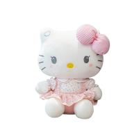 ตุ๊กตานุ่มน่ารักหมอนโซฟา Hello Kitty ขนาด20ซม./40ซม.,สินค้ามาใหม่ของเล่นสหายของเล่นตกแต่งบ้าน Hello Kitty สุดน่ารักสำหรับเด็กผู้หญิงเด็กน้อย