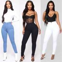 Womens high waist Thin pants Fashion Skinny buttocks High stretch slim pencil pants S-3XL drop shipping