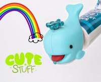 Flipper ที่บีบยาสีฟัน รุ่นปลาวาฬ Whale Toothpaste Squiter สีฟ้า