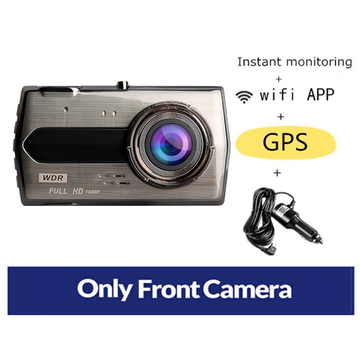 กล้องติดรถยนต์-wifi-ดีวีอาร์-gps-full-hd-1080p-กล้องติดรถยนต์-kamera-spion-รถขับเครื่องบันทึกวีดีโอจอดรถกล่องดำการมองเห็นได้ในเวลากลางคืน