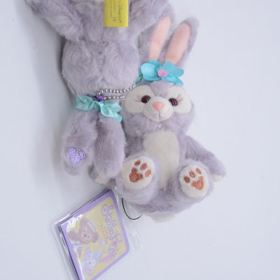 （HOT) การ์ตูนน่ารัก Sla Star Delu กระเป๋าตุ๊กตากระต่ายจี้เล็กเชือกผูกผมเข็มกลัดของขวัญเด็ก