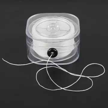 Clear Stretch Elastic Cord Thread Crystal String For DIY Necklace