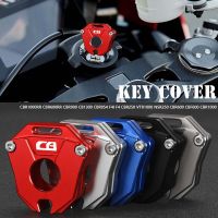 № สำหรับ CB CB500 CB500X CB650 CB650F รถจักรยานยนต์สามารถเข้าถึงได้ฝาครอบกุญแจเคสเปลือกป้องกันสำหรับ CB CB500 CB500X CB650 CB650F