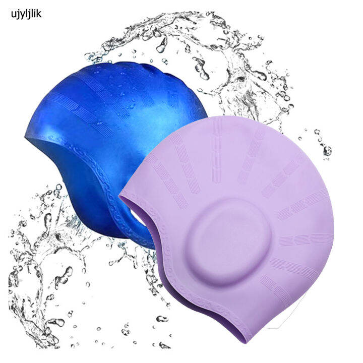 Silicone Swimming Pool Caps High Elastic WrinkleFree Swimming Caps