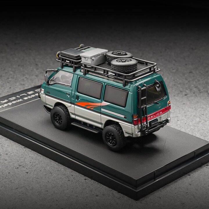 mitsubishi-delica-1-64-through-modified-alloy-car-model-small-scale-car-model-collection-ornaments-diecast