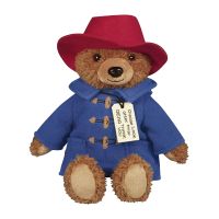 Britain Paddington Bear plush dolls Kawaii Small Bear Stuffed Dolls High Quality Children Christmas Birthday Gifts 30cm