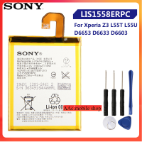 แบตเตอรี่ SONY Xperia Z3 L55T L55U D6653 D6633 Battery LIS1558ERPC 3100mAh แท้ ประกัน3 เดือน