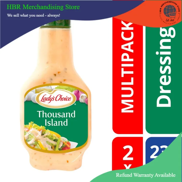 Lady's Choice Thousand Island Dressing 2x 236ml Lazada PH