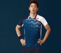 ใหม่ Yonex เสื้อเทนนิสฤดูร้อน2023จากเกาหลีใต้การแข่งขันกีฬาการฝึกซ้อมแห้งเร็วระบายอากาศได้สำหรับทั้งหญิงและชายวิ่งบาสเก็ตบอลเสื้อยืดลายอักษรจีน