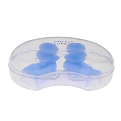 Brand New Soft Silicone Swimming Ear Plugs Diving Ears Plugs Earplugs Protection Blue Ear Plugs Hearing Protection Accessories Accessories
