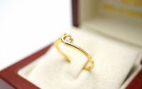 แหวนแต่งงานหมั้นเพชรน้ำหนัก 6 ตัง น้ำ100 เหลี่ยมเบลเยี่ยม พร้อมใบรับรองสินค้า เคลือบทองคำแท้100%