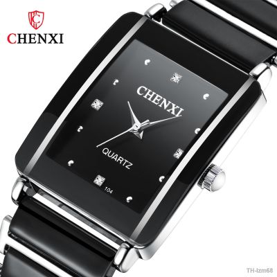 ⌚ นาฬิกา Watch 2020 square couples of table 104 a female fashion of ceramic watch