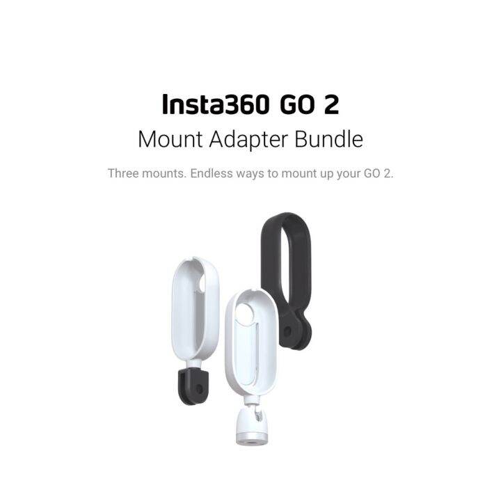 ของแท้-อะแดปเตอร์เมาท์ขาตั้ง-insta360-go-2-อุปกรณ์เสริมกีฬา