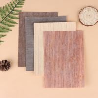 【YF】 Hot！1Pc Dollhouse Miniature PVC Imitation Wood Grain Floor Simulation Solid Model Room Furniture Decoration Material