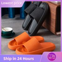 Cloud Slippers Thick Platform Bathroom Home Slippers Non-Slip Flip Flops Woman Sandals Women Fashion Soft Sole Eva Indoor Slides