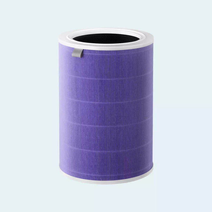 xiaomi-purifier-filter-new-purple-ไส้กรองอากาศ-ป้องกันแบคทีเรียและไวรัส-กรองฝุ่น-pm2-5