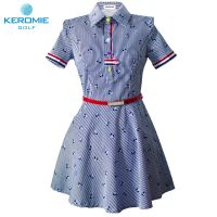 Clearance golf dress summer new short-sleeved dress anti-exposure mid-length skirt quick-drying golf clothing 2023✻♠❁