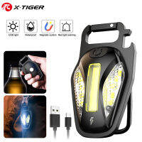 X-TIGER เต็นท์ LED แคมป์ไฟชาร์จusb มือถือ/กลางแจ้งไฟส่องสว่างแขวนกันน้ำเดินป่าไฟกลางคืนขนาดเล็ก