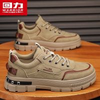 【Ready】? Pu back labor surance mens shoes autumn -slip constructn site work mens sports and leisure toolg aeerg te shoes