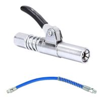 Manual Grease Grease Nipple Coupler Part Oil Filling Tool Grease Nipple Fittings with 30cm Hose