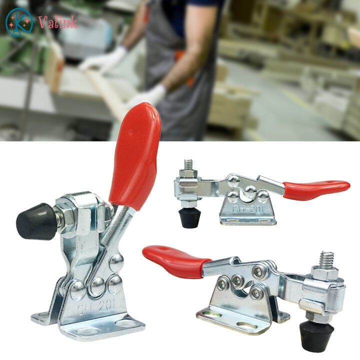 Valink Horizontal Quick Release Toggle Clamp Galvanised Iron NonSlip