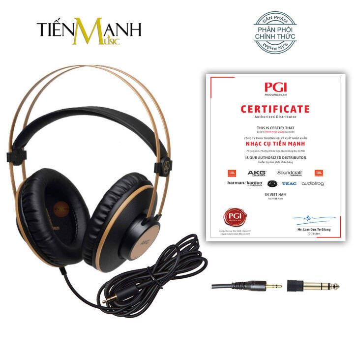 Chính Hãng] Tai Nghe Kiểm Âm AKG K92 Over-Ear Studio Monitor Headphones  Professional 