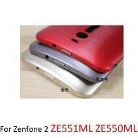 【❖New Hot❖】 xuren5304977 เคสมือถือสำหรับ Asus Zenfone 2 Ze551ml Ze550ml Z00a Z00ad Z00adb ทองหุ้มด้านหลังประตูฝาปิดปุ่ม