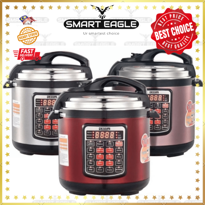 Pressure Cooker Dessini Rice Cooker Periuk Tekanan Lazada