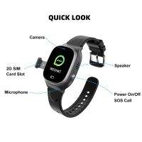 TD45 2G ซิมการ์ดเด็กสมาร์ทวอทช์ SOS LBS โทรศัพท์นาฬิกา Smartwatch สําหรับเด็กภาพถ่ายกันน้ํา IP67 ของขวัญเด็ก